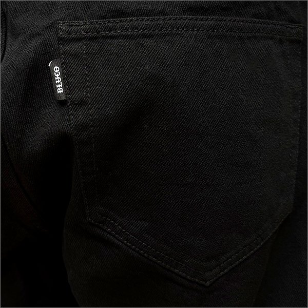 画像4: 【送料無料】BLUCO ブルコ ジャパンデニム イージーカウボーイパンツ BLACK ONE WASH (4)