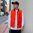 画像2: 【送料無料】BLUCO ブルコ リブカラー ダックベスト ORANGE (2)