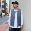 画像2: 【送料無料】BLUCO ブルコ ナイロンリップ キルティングベスト GRAY (2)