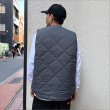 画像3: 【送料無料】BLUCO ブルコ ナイロンリップ キルティングベスト GRAY (3)