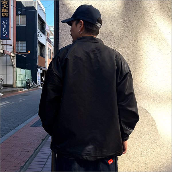 画像3: 【送料無料】BLUCO ブルコ スタンダード コーチジャケット BLACK (3)
