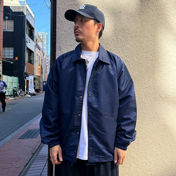 画像2: 【送料無料】BLUCO ブルコ スタンダード コーチジャケット NAVY (2)