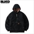 画像1: 【送料無料】BLUCO×PANTYDROPPER  シンセティックレザー アクティブジャケット BLACK (1)