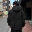 画像3: 【送料無料】BLUCO×PANTYDROPPER  シンセティックレザー アクティブジャケット BLACK (3)