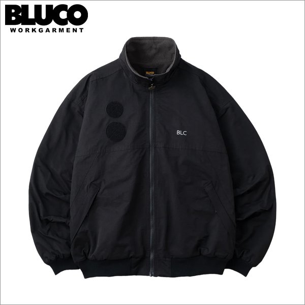 画像1: 【送料無料】BLUCO ブルコ シェルジャケット BLACK (1)