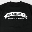 画像5:  CharlieB チャーリービー Arch Tシャツ BLACK (5)