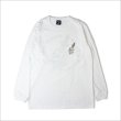 画像2:  CharlieB チャーリービー Skull Dagger L/S Tシャツ WHITE (2)