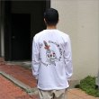 画像3:  CharlieB チャーリービー Skull Dagger L/S Tシャツ WHITE (3)