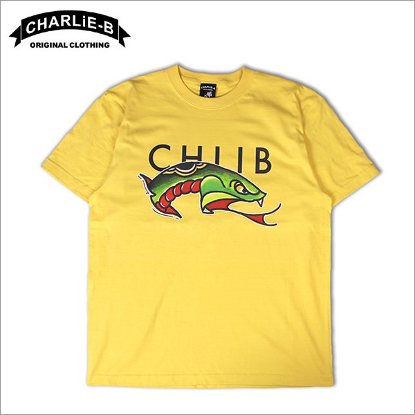 画像1:  CharlieB チャーリービー Snake Tシャツ BANANA (1)