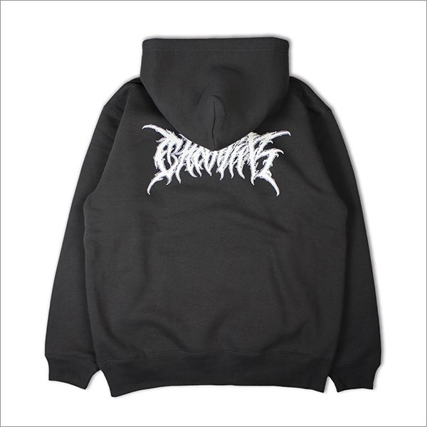 画像2: 【40%OFF】【送料無料】CharlieB チャーリービー DM Logo P/Oパーカー SUMI (2)