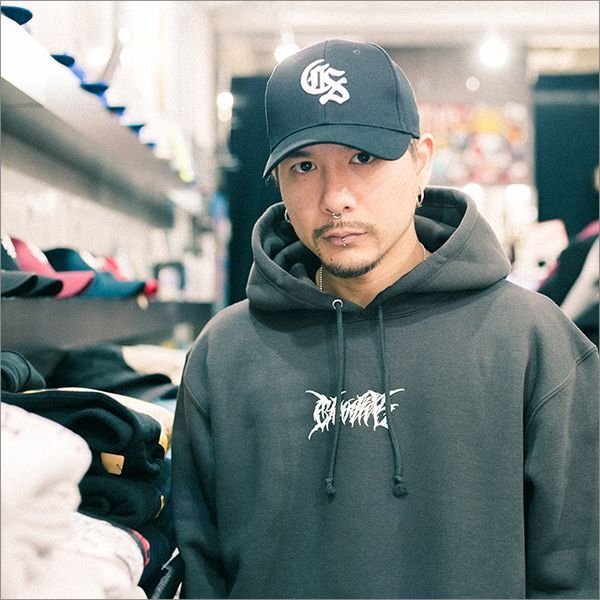 画像6: 【40%OFF】【送料無料】CharlieB チャーリービー DM Logo P/Oパーカー SUMI (6)