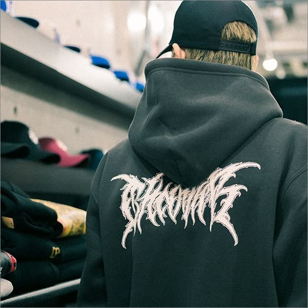 画像7: 【40%OFF】【送料無料】CharlieB チャーリービー DM Logo P/Oパーカー SUMI (7)