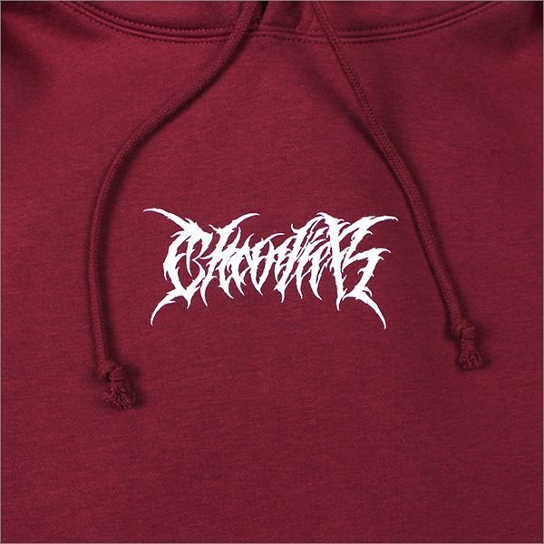 画像4: 【40%OFF】【送料無料】CharlieB チャーリービー DM Logo P/Oパーカー BURGUNDY (4)