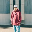 画像6: 【40％OFF】【送料無料】CharlieB チャーリービー DM Logo P/Oパーカー BURGUNDY (6)