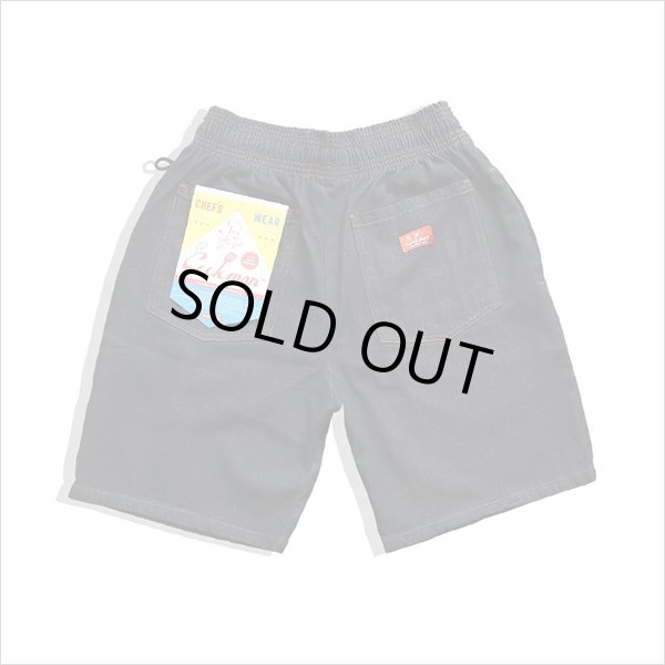 画像2: COOKMAN クックマン Chef ショーツ BLACKDENIM (2)