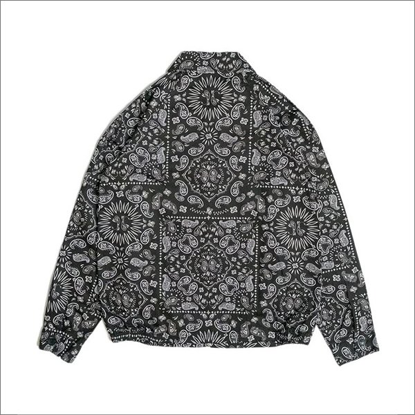 画像2: 【送料無料】COOKMAN クックマン Delivery JKT PAISLEY BLACK (2)