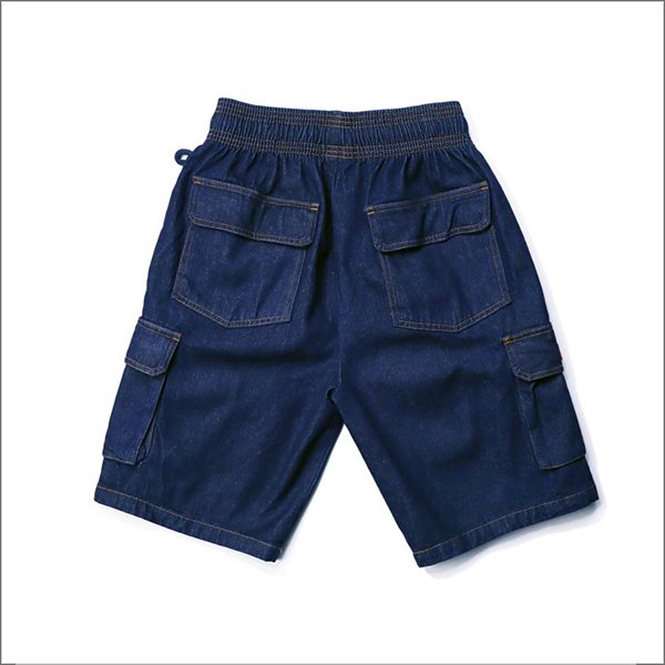 画像2: 【送料無料】COOKMAN クックマン Chef カーゴショーツ DENIM (2)