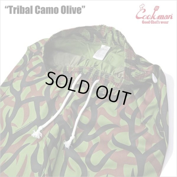 画像4: COOKMAN クックマン Chef ショーツ TRIBAL CAMO OLIVE (4)