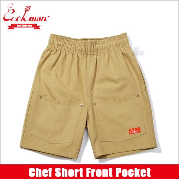 画像1: COOKMAN クックマン Chef ショーツ Front Pocket Canvas PEANUTS (1)