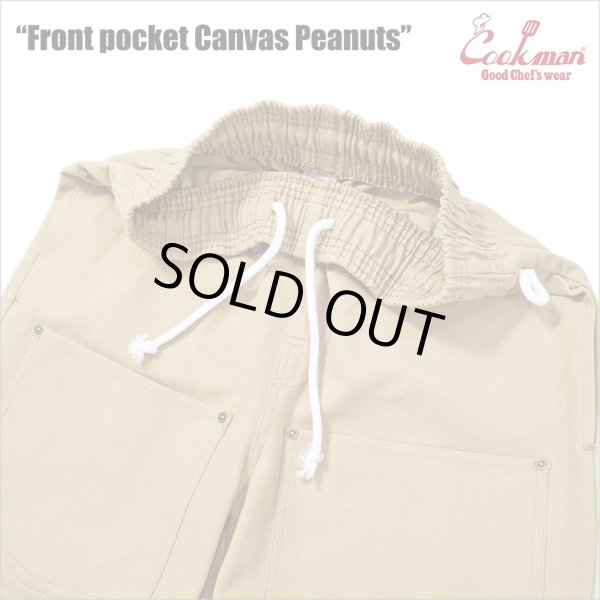 画像3: COOKMAN クックマン Chef ショーツ Front Pocket Canvas PEANUTS (3)
