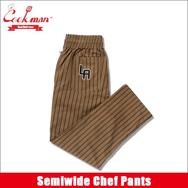 画像1: 【送料無料】COOKMAN クックマン Semiwide Chef パンツ Negro Leagues LA White Sox (1)