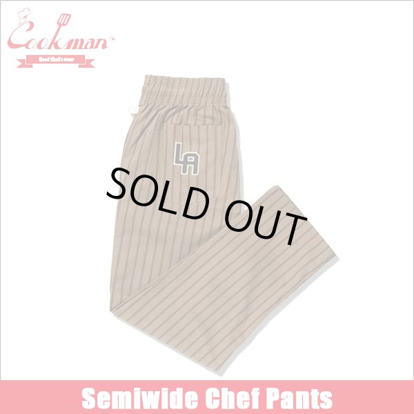 画像1: 【送料無料】COOKMAN クックマン Semiwide Chef パンツ Negro Leagues LA White Sox (1)
