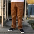 画像2: 【送料無料】COOKMAN クックマン Semiwide Chef パンツ DENIM BROWN (2)