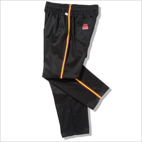 画像5: 【送料無料】COOKMAN クックマン Semiwide Chef パンツ Wienerschnitzel Side Line BLACK (5)