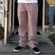 画像2: 【送料無料】COOKMAN クックマン Carpenter's パンツ Canvas Grayish Pink (2)