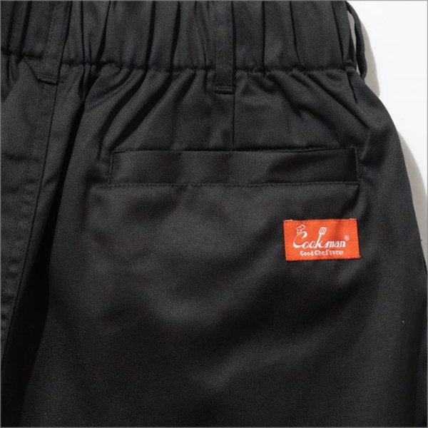 画像4: 【送料無料】COOKMAN クックマン Tactical パンツ BLACK (4)
