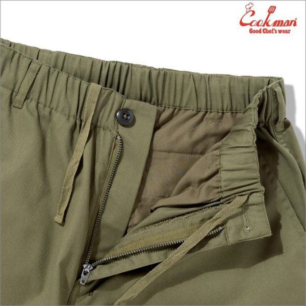 画像3: 【送料無料】COOKMAN クックマン Tactical パンツ OLIVE GREEN (3)