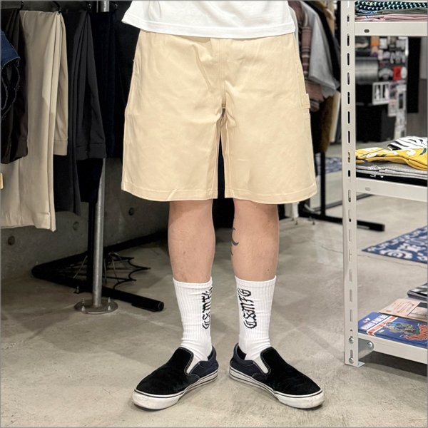 画像3: 【送料無料】COOKMAN クックマン Carpenter's ショーツ CREAM (3)