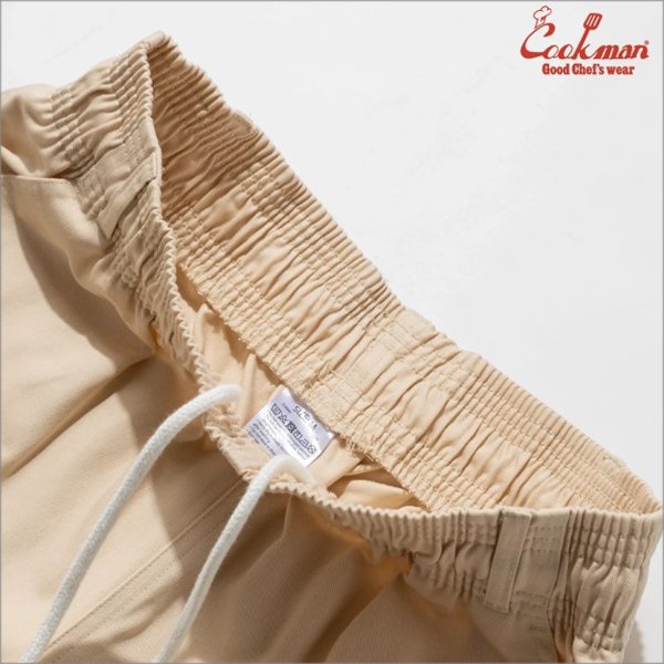 画像5: 【送料無料】COOKMAN クックマン Carpenter's ショーツ CREAM (5)