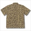 画像2: 【送料無料】COOKMAN クックマン S/Sワークシャツ Light Leopard BEIGE (2)
