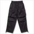 画像3: 【送料無料】COOKMAN クックマン Tactical Cargo パンツ BLACK (3)