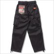 画像4: 【送料無料】COOKMAN クックマン Tactical Cargo パンツ BLACK (4)