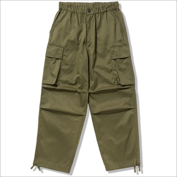 画像3: 【送料無料】COOKMAN クックマン Tactical Cargo パンツ OLIVE (3)