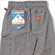 画像4: 【送料無料】COOKMAN クックマン Carpenter's パンツ Hickory BLACK (4)