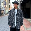 画像3: 【送料無料】COOKMAN クックマン L/Sワークシャツ Paisley BLACK (3)