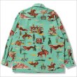 画像2: 【送料無料】COOKMAN クックマン L/Sワークシャツ Western L.BLUE (2)