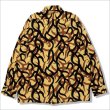画像2: 【送料無料】COOKMAN クックマン L/Sワークシャツ Tribal Camo BEIGE (2)