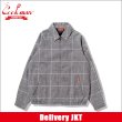 画像1: 【送料無料】COOKMAN クックマン Delivery JKT With Lining Glen Check BLACK (1)