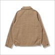 画像2: 【送料無料】COOKMAN クックマン Delivery JKT With Lining Glen Check BROWN (2)