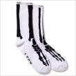 画像2: COOKMAN クックマン Rib Crew Socks Bone White (2)