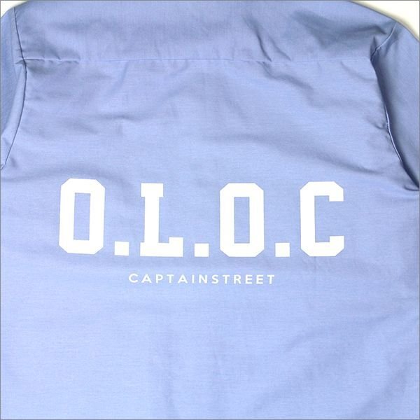 画像5: 【50%OFF】CAPTAIN STREET O.L.O.C S/Sワークシャツ L.BLUE キャプテンストリート (5)