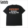 画像1: CAPTAIN STREET FO Tシャツ BLACK キャプテンストリート (1)