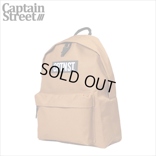 画像1: 【50％OFF】CAPTAIN STREET Box Logo Back Pack BROWN キャプテンストリート (1)