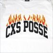 画像3: 【40％OFF】CAPTAIN STREET Burning Tシャツ WHITE キャプテンストリート (3)