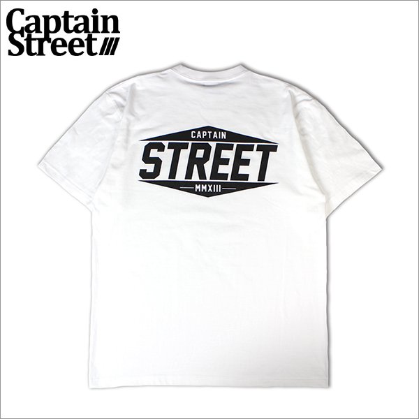画像1: CAPTAIN STREET Cal Tシャツ WHITE キャプテンストリート (1)