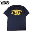 画像1: CAPTAIN STREET Cal Tシャツ NAVY キャプテンストリート (1)